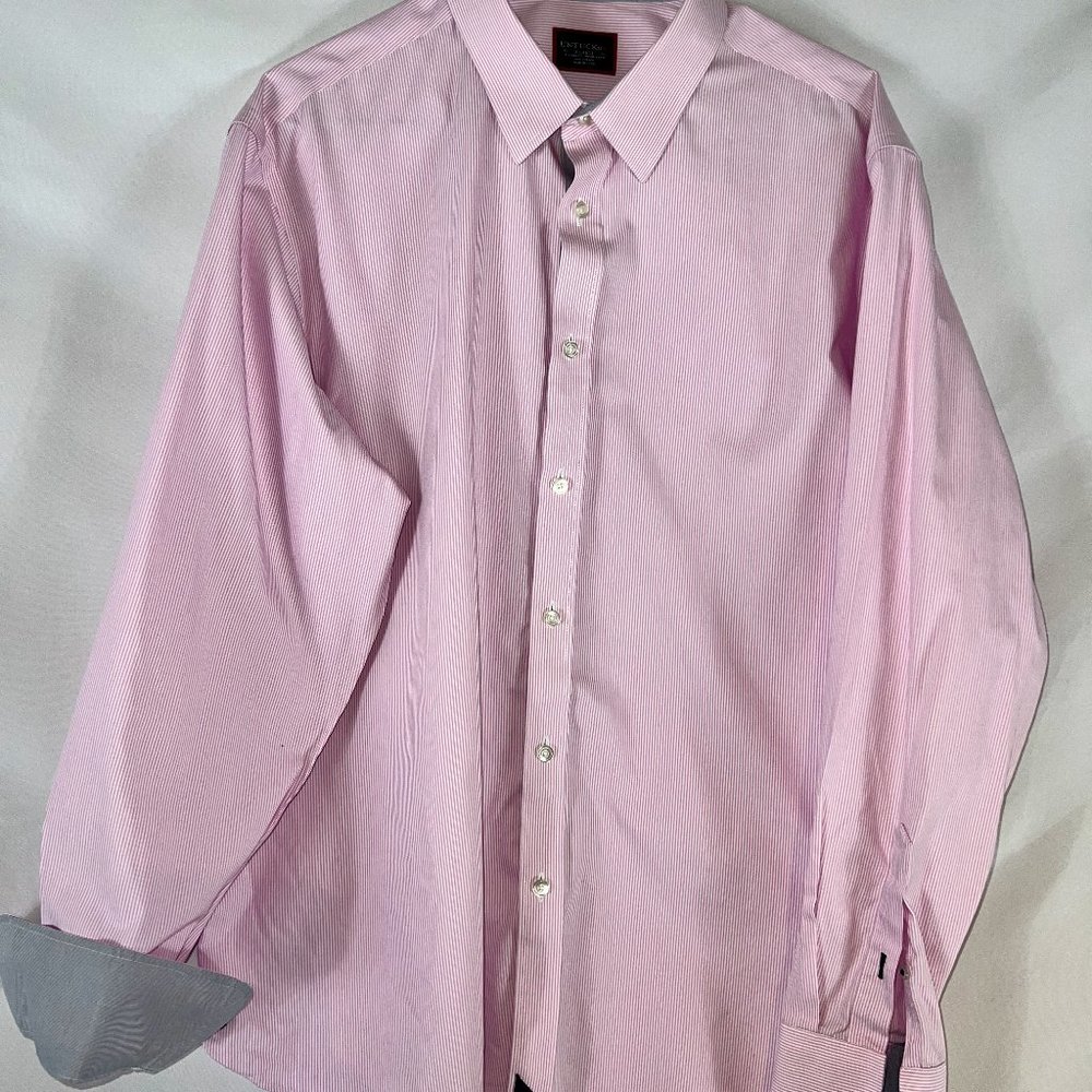 UNTUCKit Mens Button Down Shirt (XL Pink)